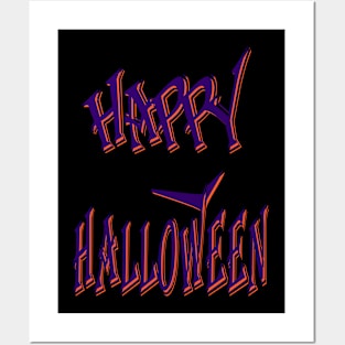 Happy Halloween Posters and Art